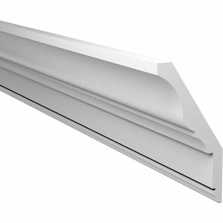 Ekena Millwork 8 1/8"H x 4 3/32"P x 144"L Crown Moulding MLD1001-12